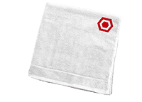 handdoek met naam, logo of tekst borduren