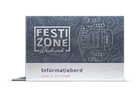 festival informatiebord